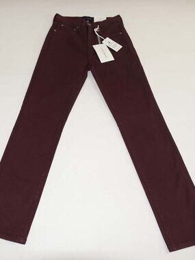 Lucky Brand Women's Zoe High Rise Straight Coated Jeans Size 0 / 25 Regular NWT